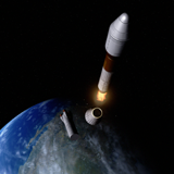 Ariane1BoosterSeparation