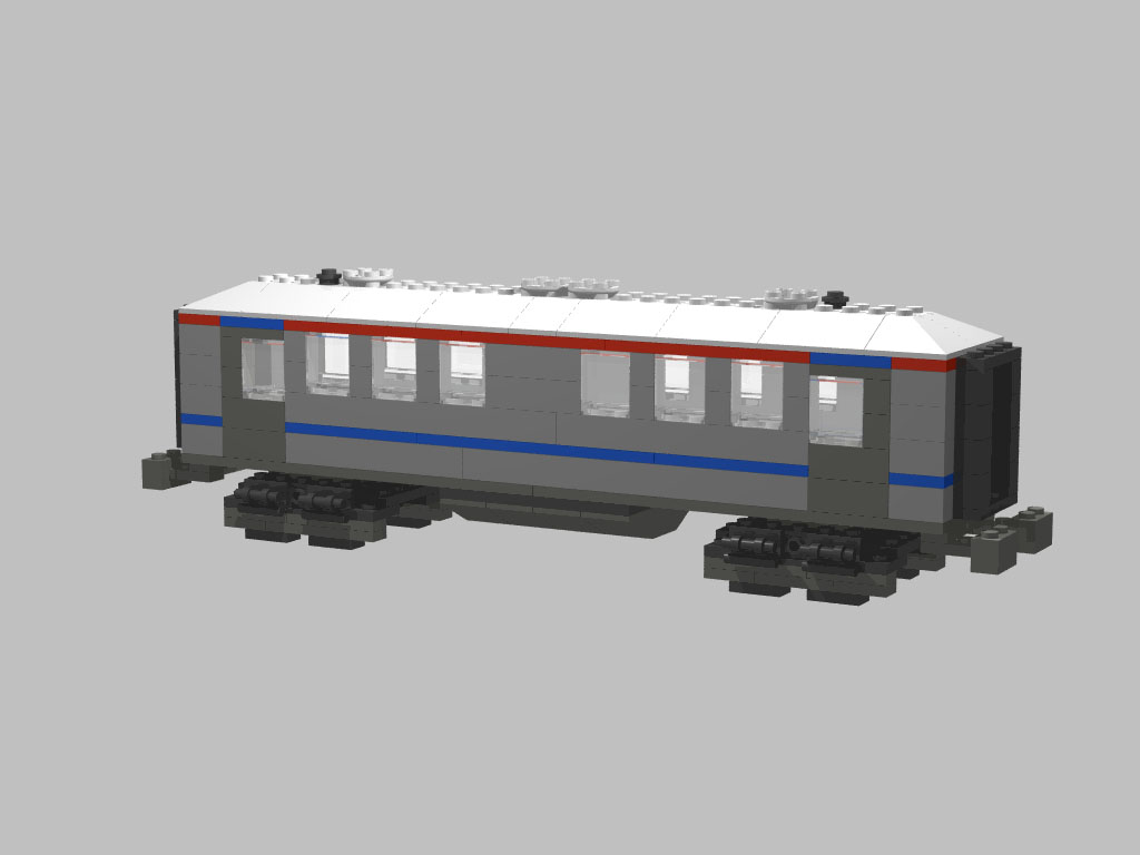 Person wagon - BlockCAD model